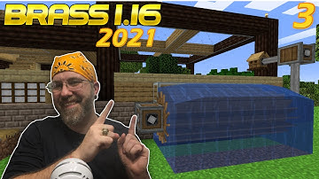Lets Play Brass 1.16 EP 3 - Create Waterwheel Setup, Mechanical Press, Mechanical Saw, Depot! Tools!