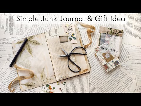 A Junk Journal - for the keepsakes you simply cannot ever part with