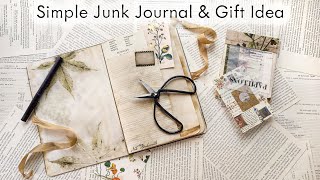 Simple Junk Journal \& Gift Idea | Beginner Friendly