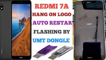 Redmi 7A auto restart hang on logo solution...Redmi 7a flashing umt