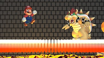 Everything disappears when Mario jumps up| SG Mario3D