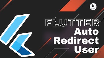 Flutter Auto Redirect User to login or home page || Splash screen