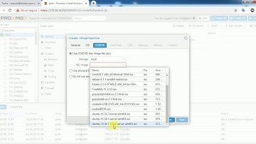Como crear una Maquina Virtual en Proxmox