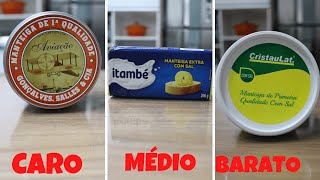 VALE A PENA PAGAR TÃO CARO EM MANTEIGA? QUAL É MELHOR, MANTEIGA OU MARGARINA?