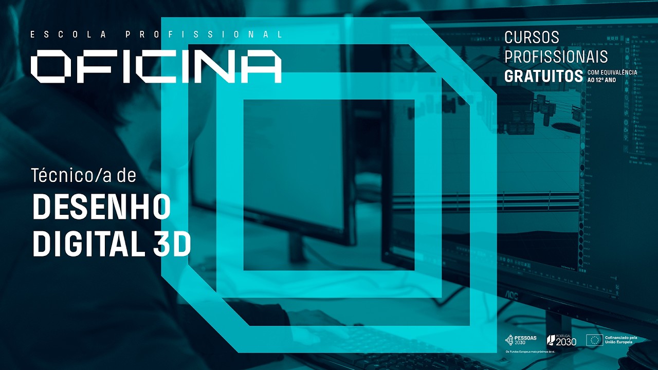 Curso Técnico/a de Desenho Digital 3D - YouTube
