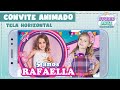 CONVITE ANIMADO CARINHA DE ANJO - Orçamento (11)95997-7174 #conviteanimado