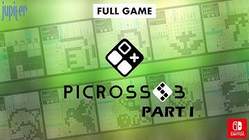 Picross S3 | Full Game | Part 1 | Normal Picross | No Assist | Nintendo Switch