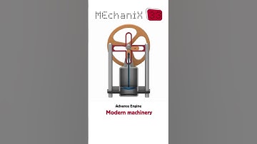 Modern machinery | New Engine Design #engineering #mechanism #3ddesign #solidworks #cad