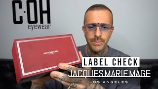 Label Check | JACQUES MARIE MAGE (JMM)