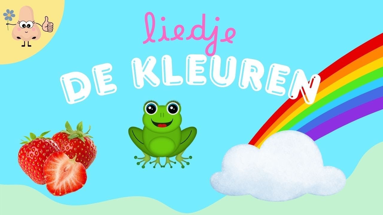 Kleuren Leren van de Regenboog Lied  - Zingend Leren met Educatieve Liedjes