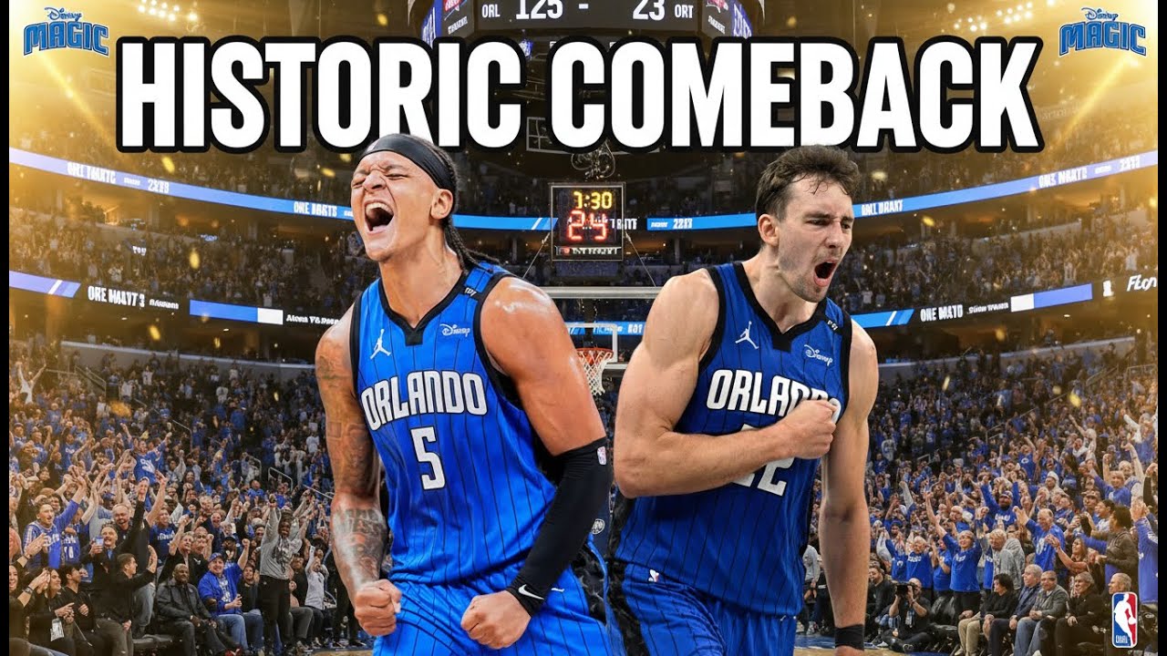 Was MAGIC's 20 Point Comeback the GREATEST in NBA