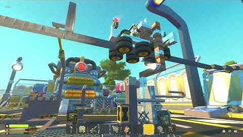 Scrap Mechanic Survival - The packing station automation is complete.  10 Pulse Bail logic tested