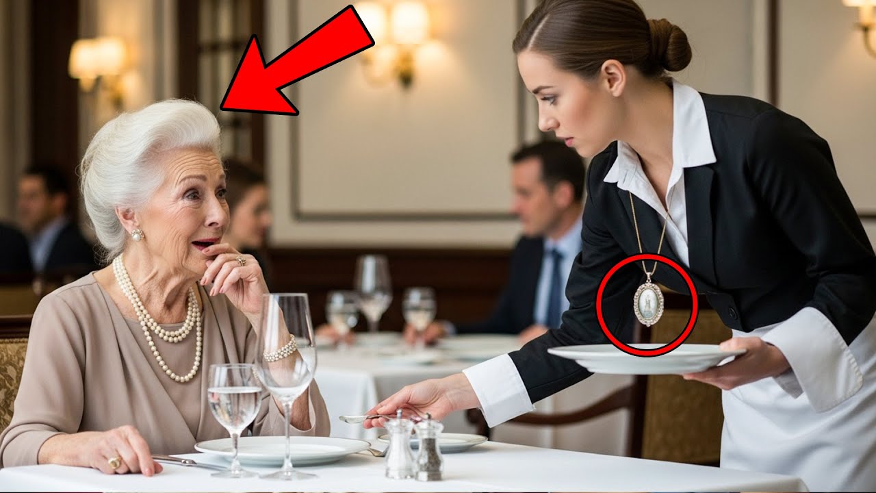 Billionaire Grandma Broke Down in Tears After Seeing a Waitress’s Necklace