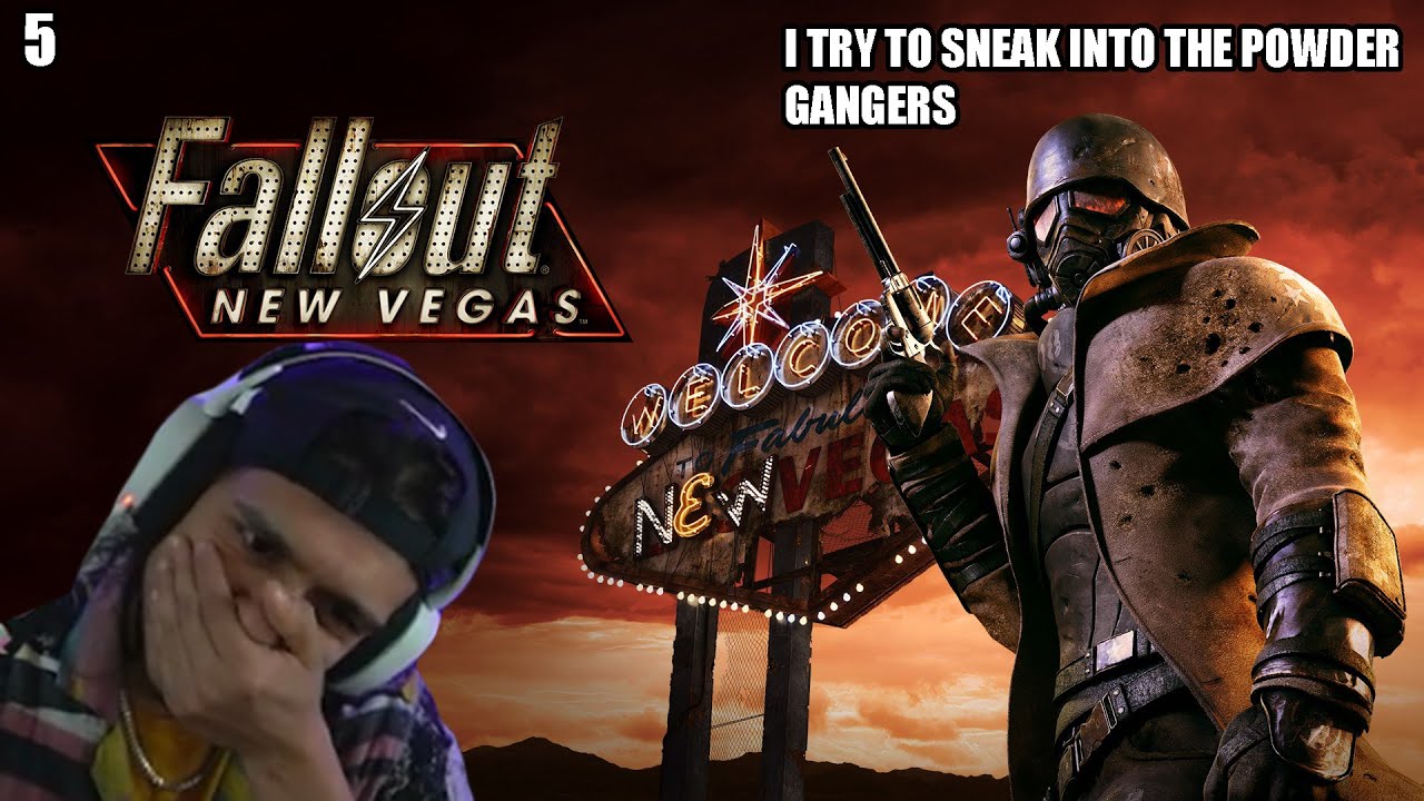 I Try To Sneak Into The Powder Gangers Base! Fallout New Vegas
