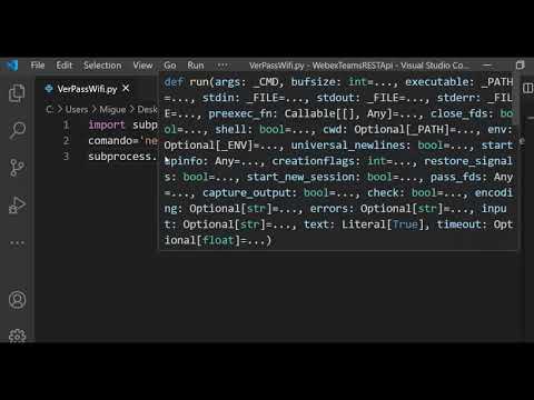 Ver Password de WiFi Guardadas con Python
