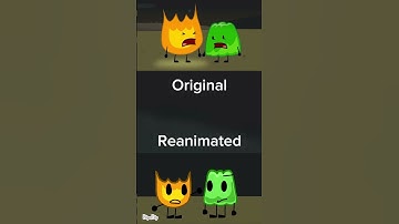 BFDIA 18 Original VS Reanimated #bfdi #bfdia #battlefordreamisland #battlefordreamislandagain #fyp