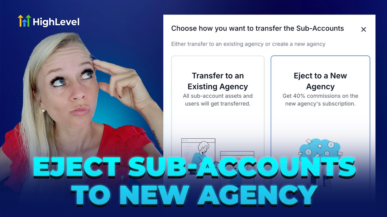 How to Transfer Sub-Accounts to a New Agency