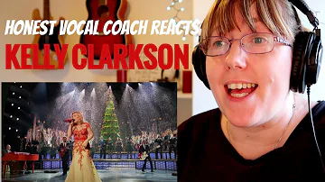Vocal Coach Reacts to Kelly Clarkson 'Underneath the Tree'