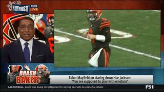 FIRST THINGS FIRST |[SHOCKED]Mayfield on staring down Hue:"You are supposed to play with emotion" screenshot 5