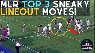 MLR Top 3 Sneaky Lineout Moves | Rugby Analysis | Major League Rugby 2021