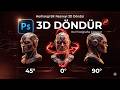 İnanılmaz Yeni Photoshop Özelliği Fotoğrafları 3D Döndür İnanılmaz Yeni Photoshop Özelliği Fotoğrafları 3D Döndür