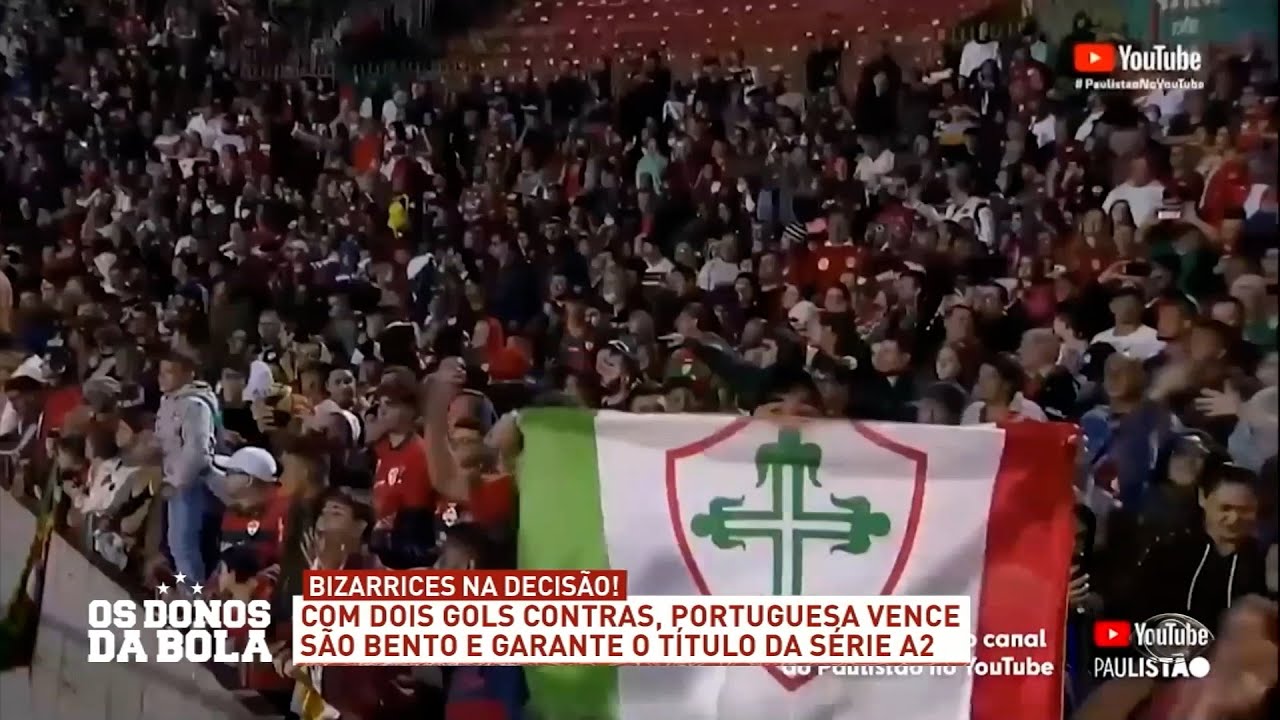 Portuguesa ❤️💚 on X: CAMPEÕOOOOESSSS!!!! 🏆❤️💚 Somos os campeões do Campeonato  Paulista A2 desse ano! Depois de garantir o acesso nas semifinais,  conquistamos agora, pela terceira vez na nossa história, o título
