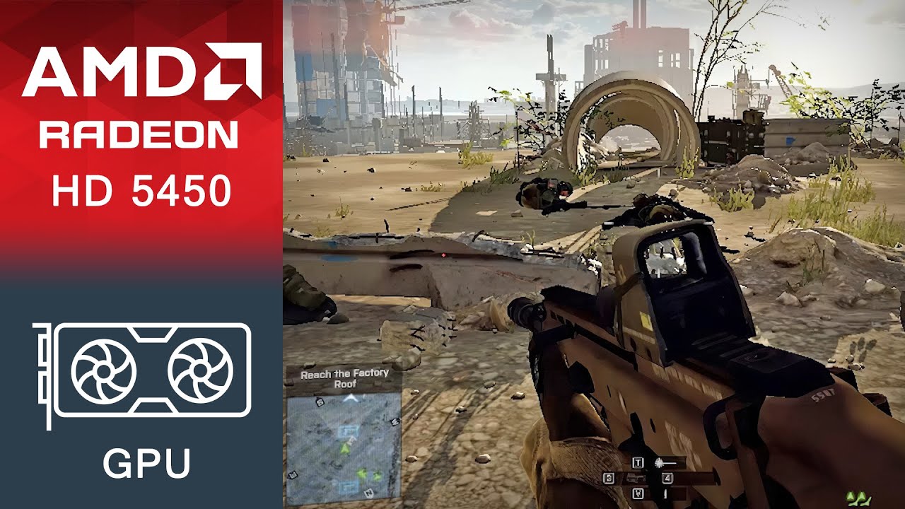 Battlefield 4 Gameplay Radeon HD 5450