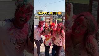 Monty Holi Kyu Nahi Mana Raha 🧐 #shorts #vlog #minivlog #familyvlog #holi