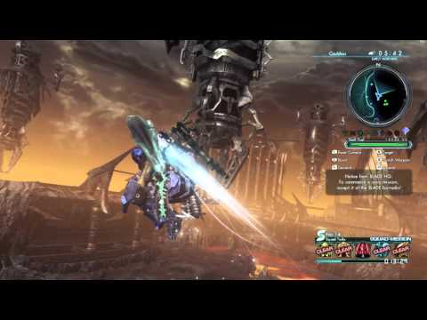 Xenoblade Chronicles X - Cauldros/Galactic Knight gameplay - Argentina