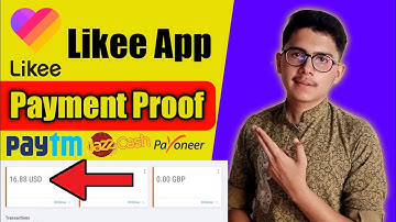 Likee app payment proof || like app || How to earn money from Likee app in 2020