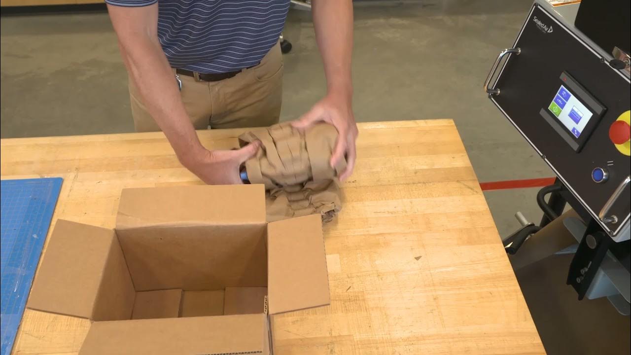 ProPad Packaging System Paper Cushioning System YouTube