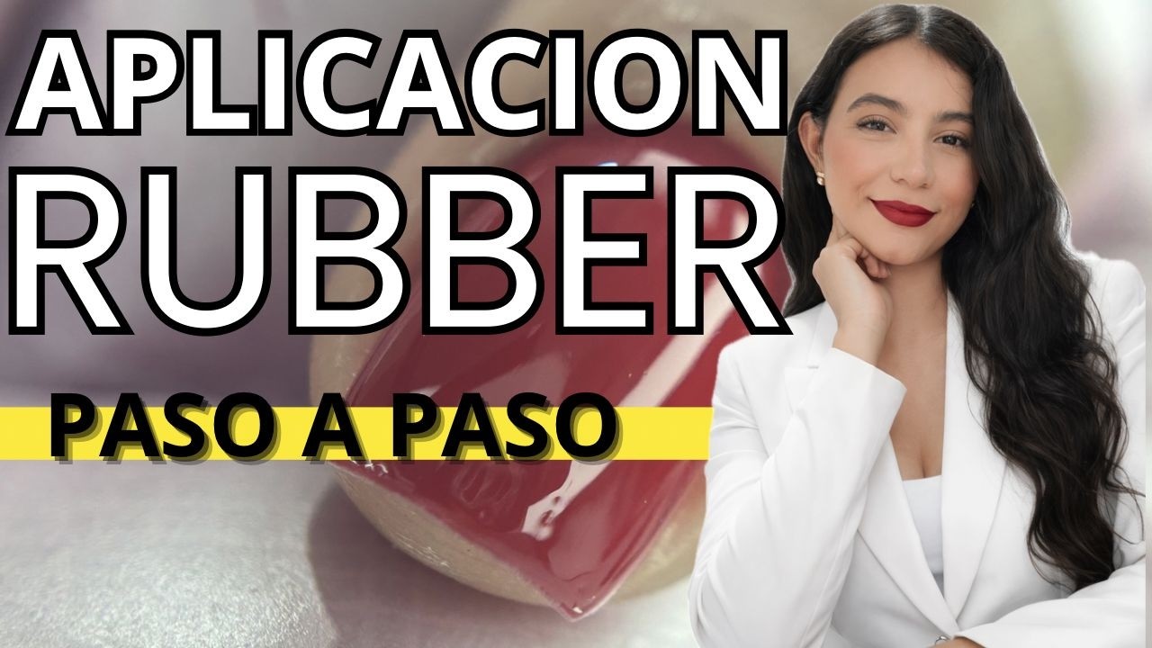RUBBER GEL PERFECTO en Uña Natural (Sin Errores)