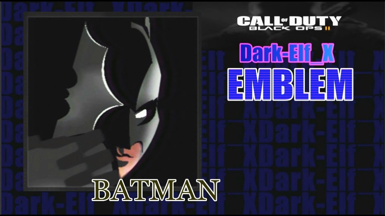 Black Ops 2 Emblem - Batman