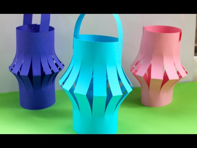 How to Make Easy Paper Lanterns (Japan) - Inner Child Fun
