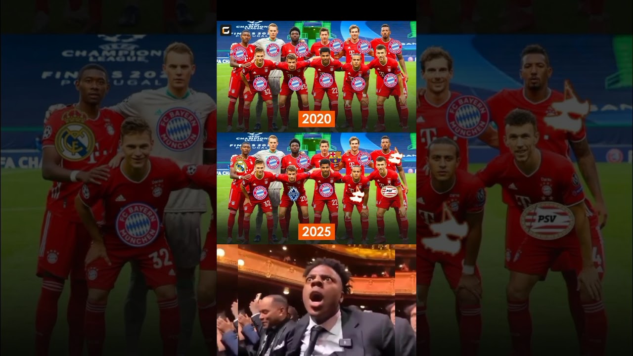 Bayern Munich 2020 Champions League final winner squad lineup, and where they are playing now. 🤔,,