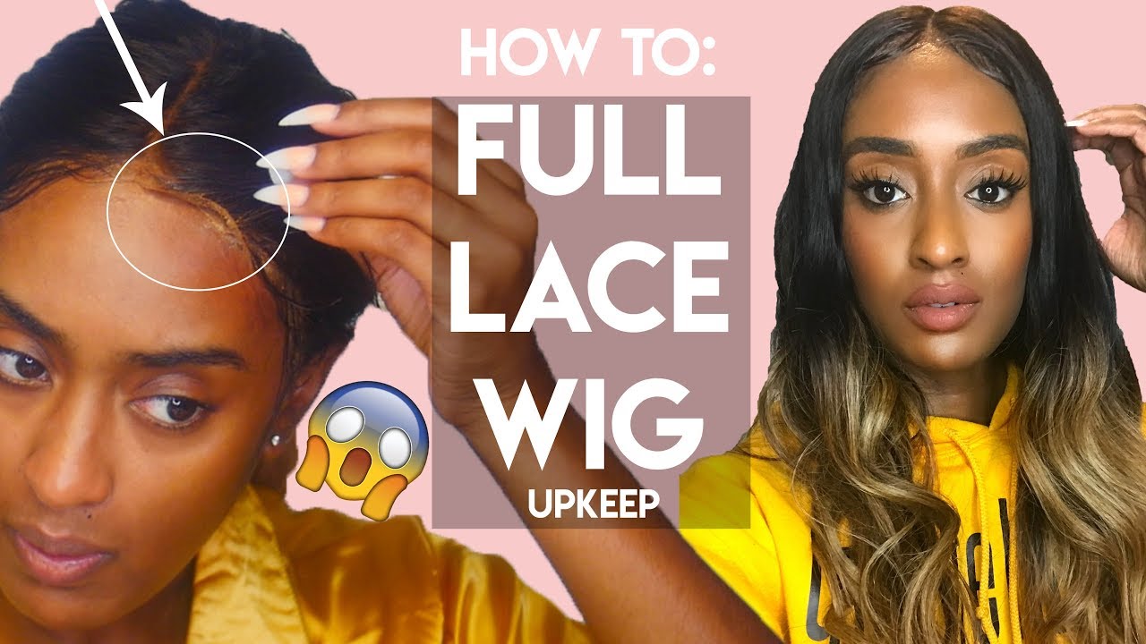 lace frontal upkeep