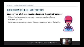 Game Crowdfunding from Start to Funded - Module 5 - Lesson 03 - Fulfillment Services