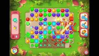 Gardenscapes Level 579 Hard NO BOOSTERS