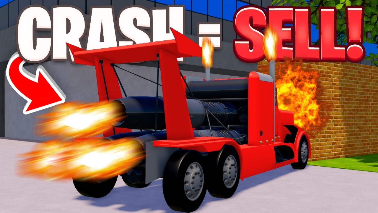 Vehicle Legends But If I CRASH I SELL My Car!