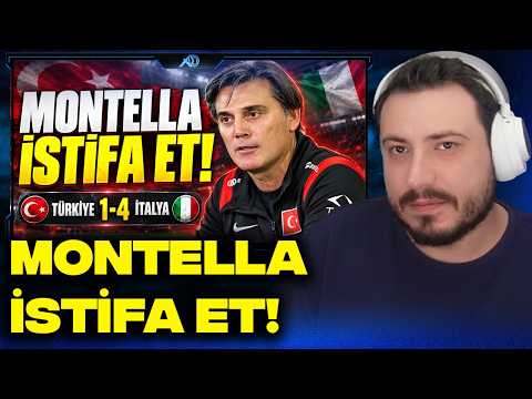 MONTELLA RESIGN! | TURKEY 1-4 ITALY @umurafan