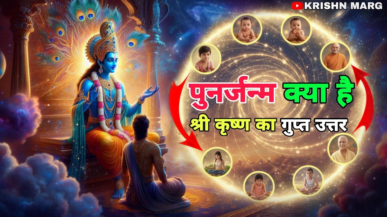 श्री कृष्ण ने पुनर्जन्म के बारे में जो बताया उसे जानकर आप हैरान रह जाएंगे |Gita Secret | Krishn Marg