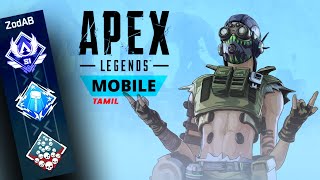 🔴Apex Legends Mobile Live Gameplay / Tamil #1 octane / Rank push to Predator both fpp and tpp