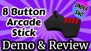 BEST Generic Arcade Stick For Under $40! | Demo - Review - Setup Guide | RetroPie Guy Gamer Review