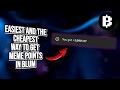 How To Get FREE Meme Points in Blum (technically)