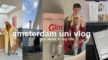 amsterdam uni vlog: a week in my life as a student at the university of amsterdam