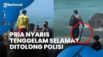 Nyaris Tenggelam di Pantai Karanghawu, Seorang Pria Selamat karena Benda Ini