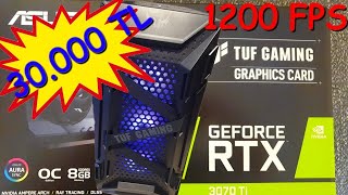 BU VİDEO İÇİN 30.000 TL HARCANDI - RTX 3070Ti Kasa Kurulum