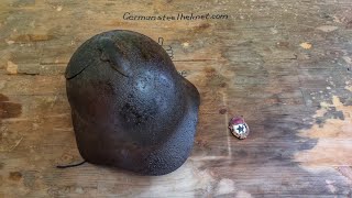 Cleaning The Soviet Ssh-36 Combat Helmet