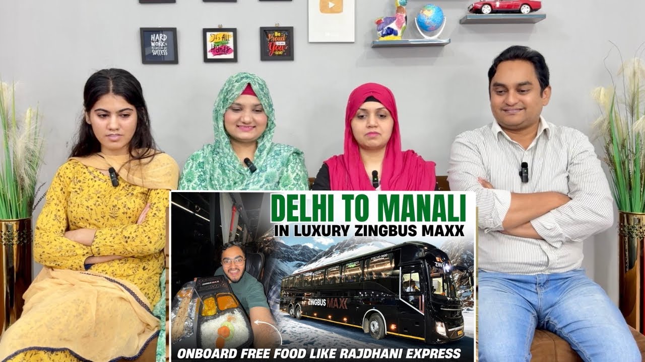 Luxury VOLVO 9600 With Free Food😋 | Delhi To Manali Zingbus Max | Delhi To Manali Vlog By Bus