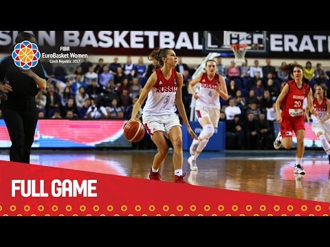 Russia v Switzerland - Full Game - Qualifier - EuroBasket Women 2017